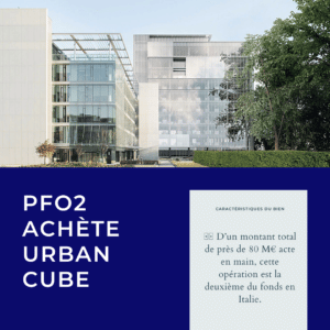 🏢 Perial pour sa SCPI PFO2 vient d'acheter Urban Cube à Milan