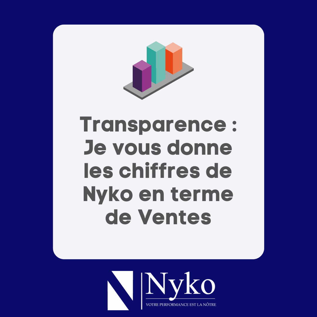 🔢 Transparence : Je vous donne les chiffres de Nyko en terme de Ventes