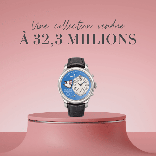 ⌚ La collection de montres de toute une vie vendue 32,3 Millions d’euros